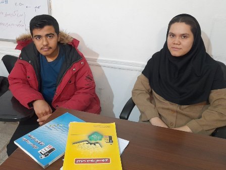 باشگاه پانصد تایی، سید عرفان دارائی دانش آموز مقطع نهم از مشهد