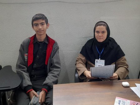 باشگاه پانصد تایی، امیررضا جعفری دانش آموز مقطع نهم از مشهد