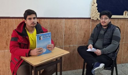 قهرمان پیشرفت، سید محمد معین ضرغامی دانش آموز مقطع دوازدهم تجربی