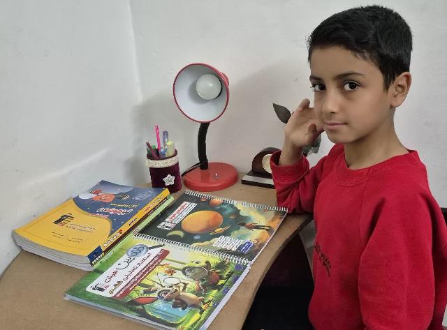 قهرمان پیشرفت، محمد ارسلان حسن پور دانش آموز مقطع ششم از مشهد