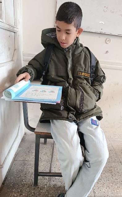 قهرمان پیشرفت، محمدرضا ارجمند دانش آموز مقطع ششم از مشهد