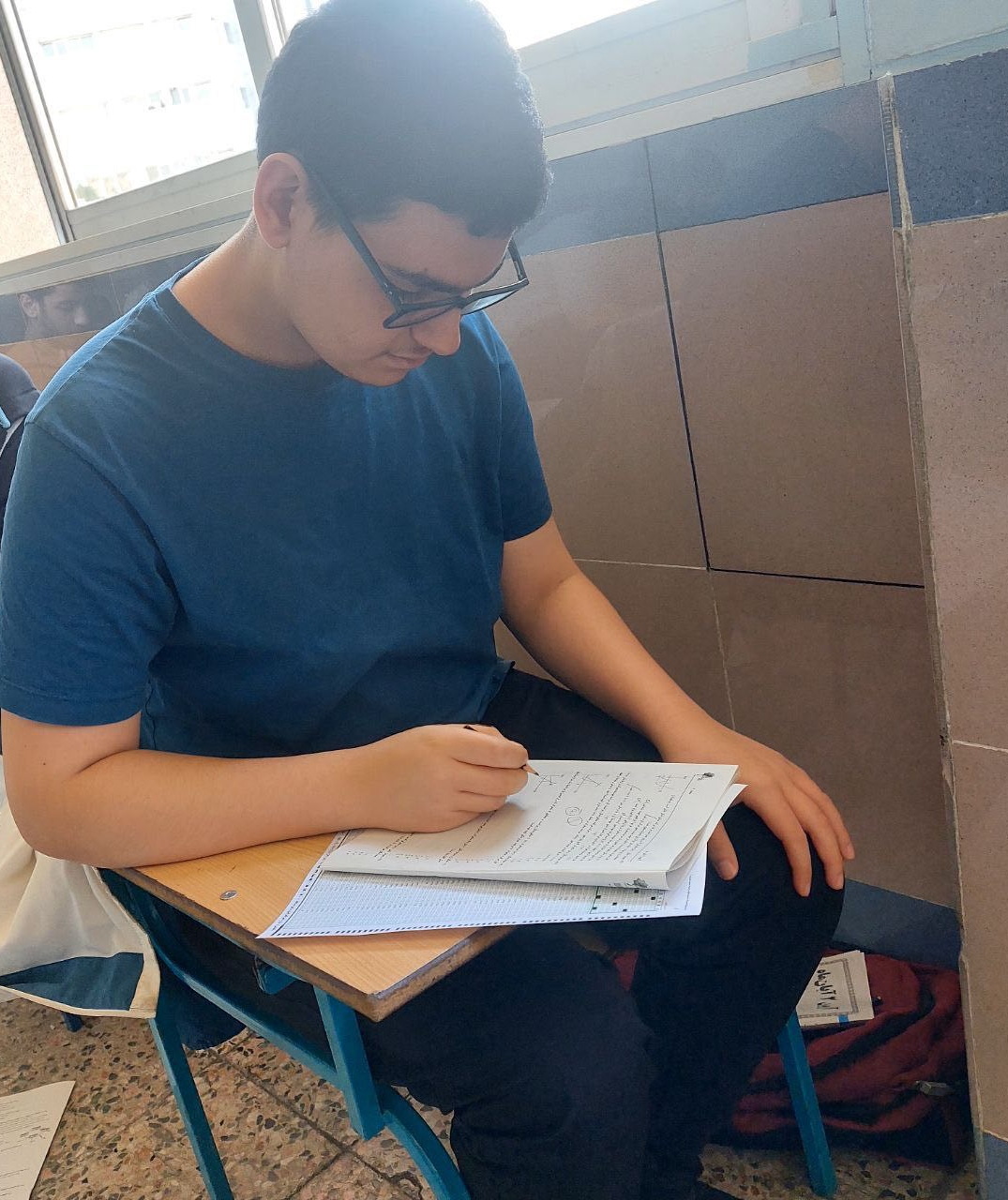 گفت وگوبا رادوین رحمتیان ; با 962 پاسخ صحیح دوازدهم تجربی/ساری