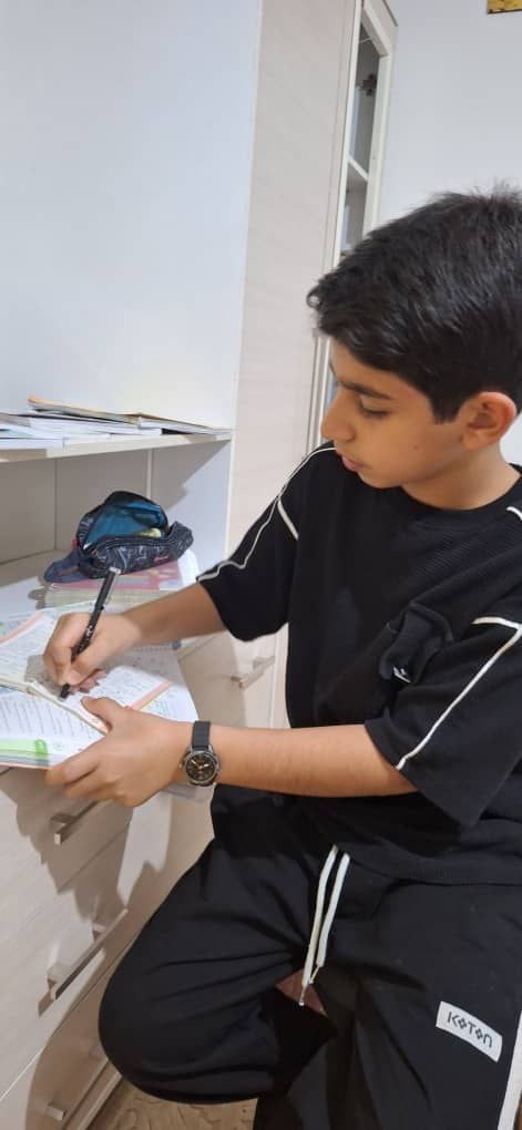 گفت و گو با رادوین رودباری ؛راهکارهای موفقیت درآزمون ششم از ساری