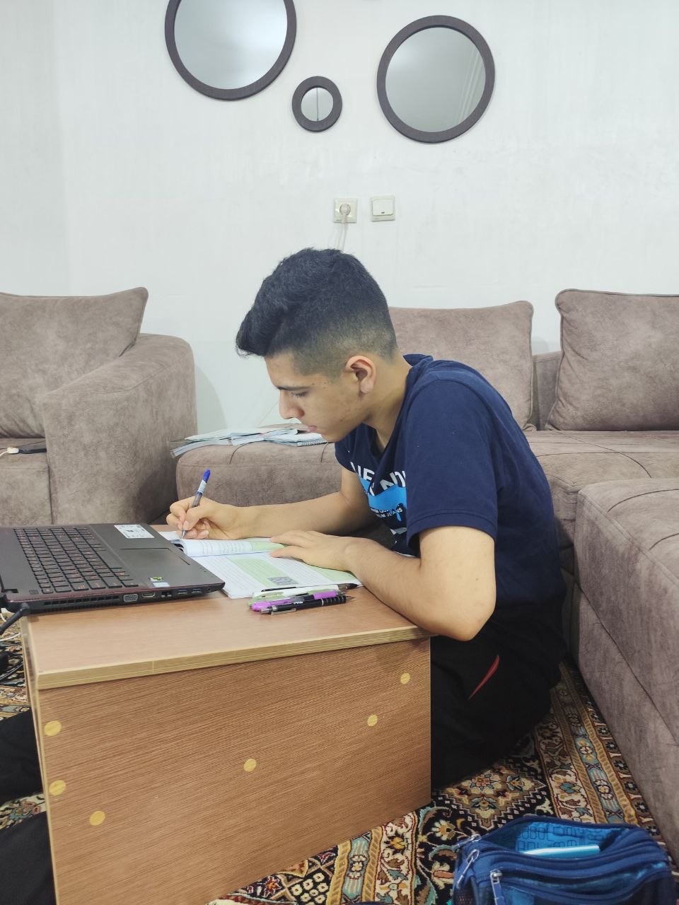 گفت وگوبا محمدحسین رضوانی ; تحلیل آزمون یازدهم  تجربی از ساری