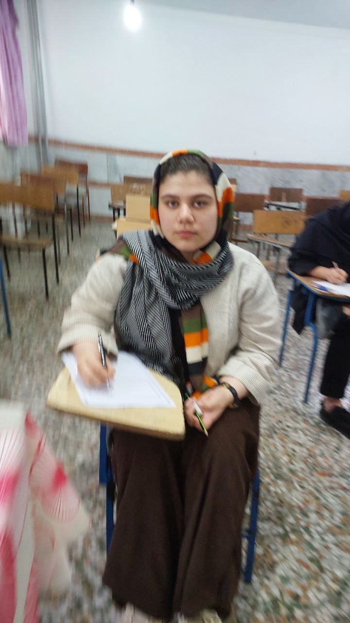 گفت وگوبا فاطمه زهرا زیار; از تمرین تا تسلط دوازدهم تجربی از ساری