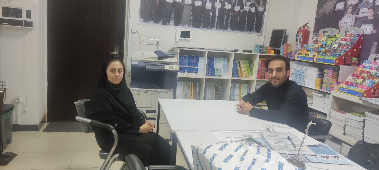 گفت وگوبا فاطمه شهریاری ; پشتیبان برتر قهرمان پیشرفت درسی از ساری