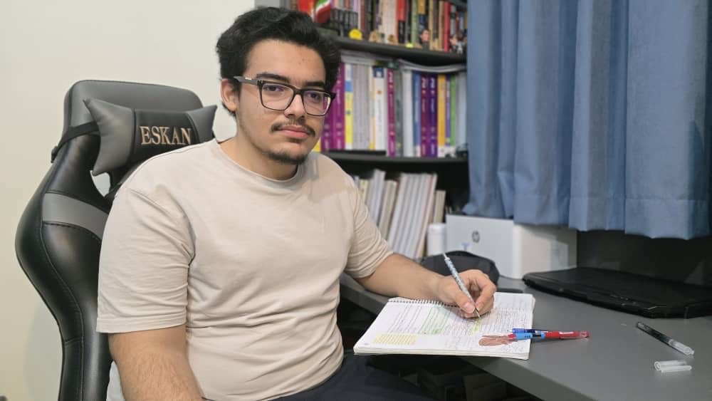 گفتگو با امیراشکان نوری پور قهرمان پیوستگی دوازدهم تجربی