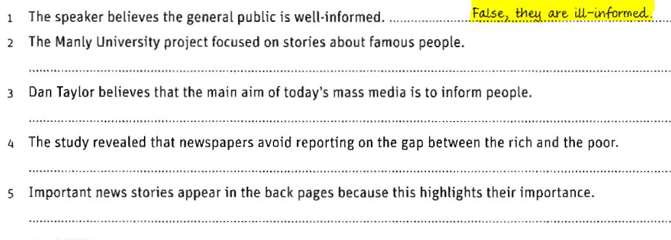 لیسنینگ - زبان انگلیسی- The media- فرشید کامرانی