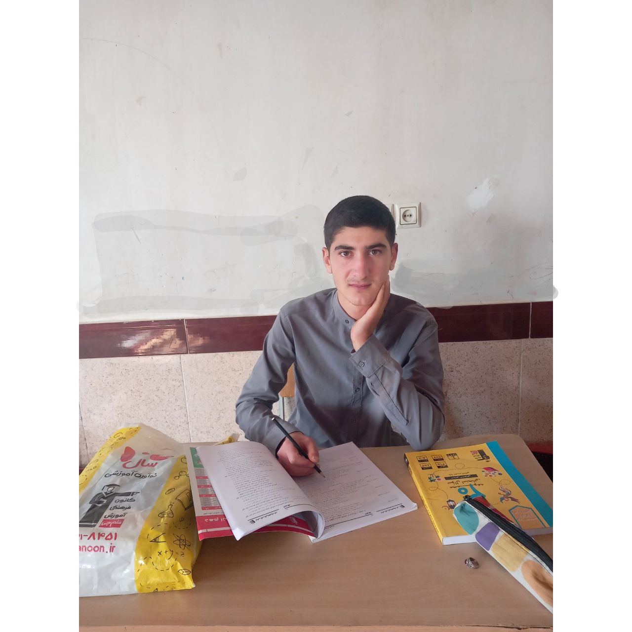 گفت و گو با صابر خیر آبادی ؛ دانش آموز قهرمان تابستان