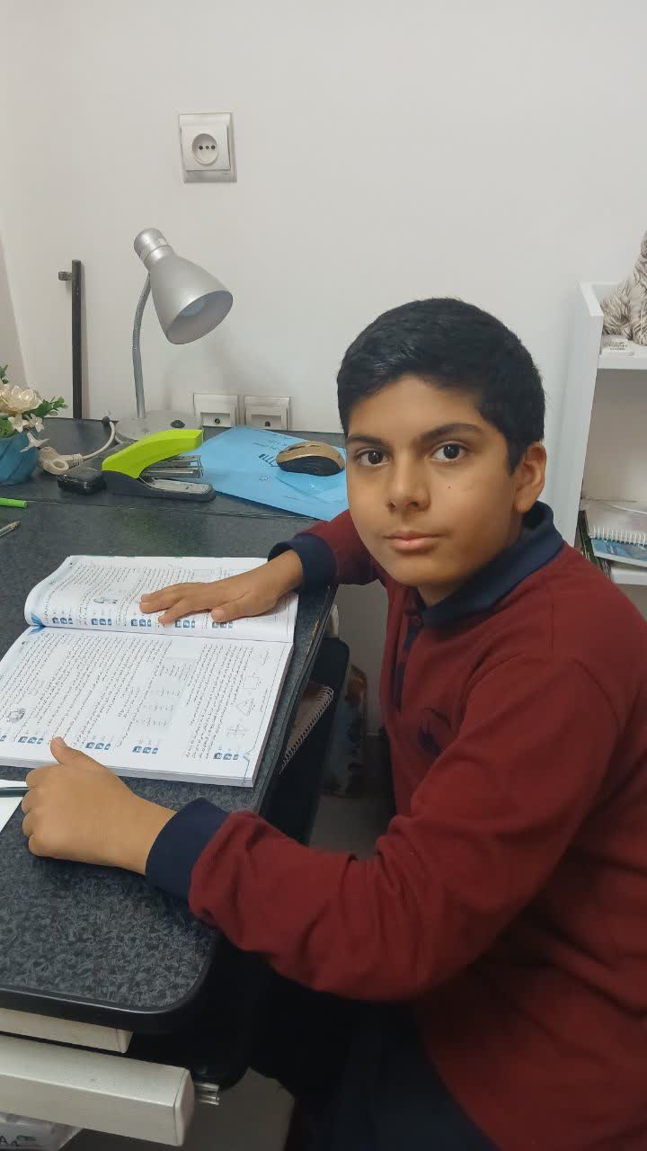 تلاش برای قبولی در تیزهوشان؛ گفت و گو با دانش‌آموز امیررضا حسینی