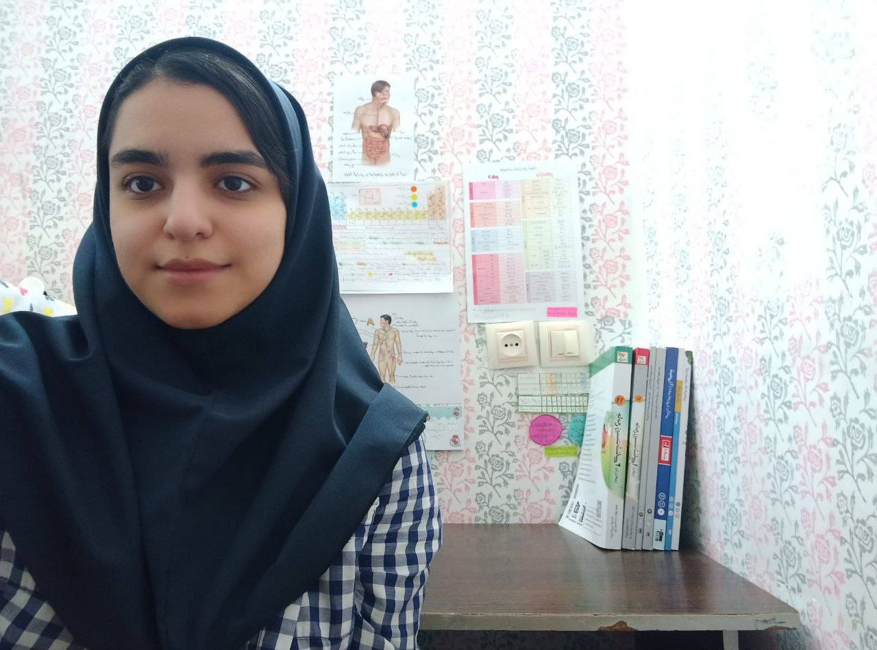 گفت و گو با تینا حصاری قهرمان پیشرفت و پیوستگی- از بجنورد2