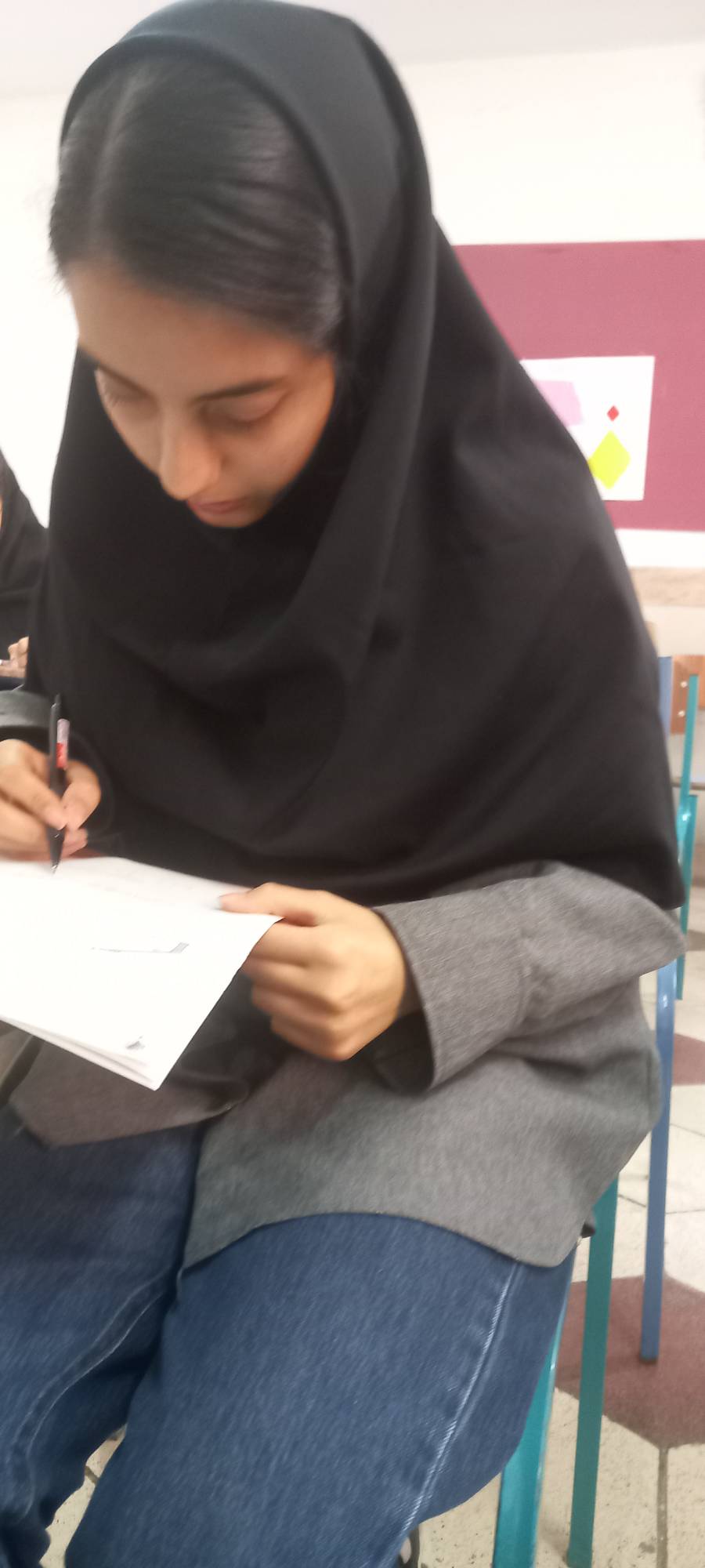 مصاحبه با محدثه احمدزاده: راههای موفقیت درآزمون- از بجنورد2