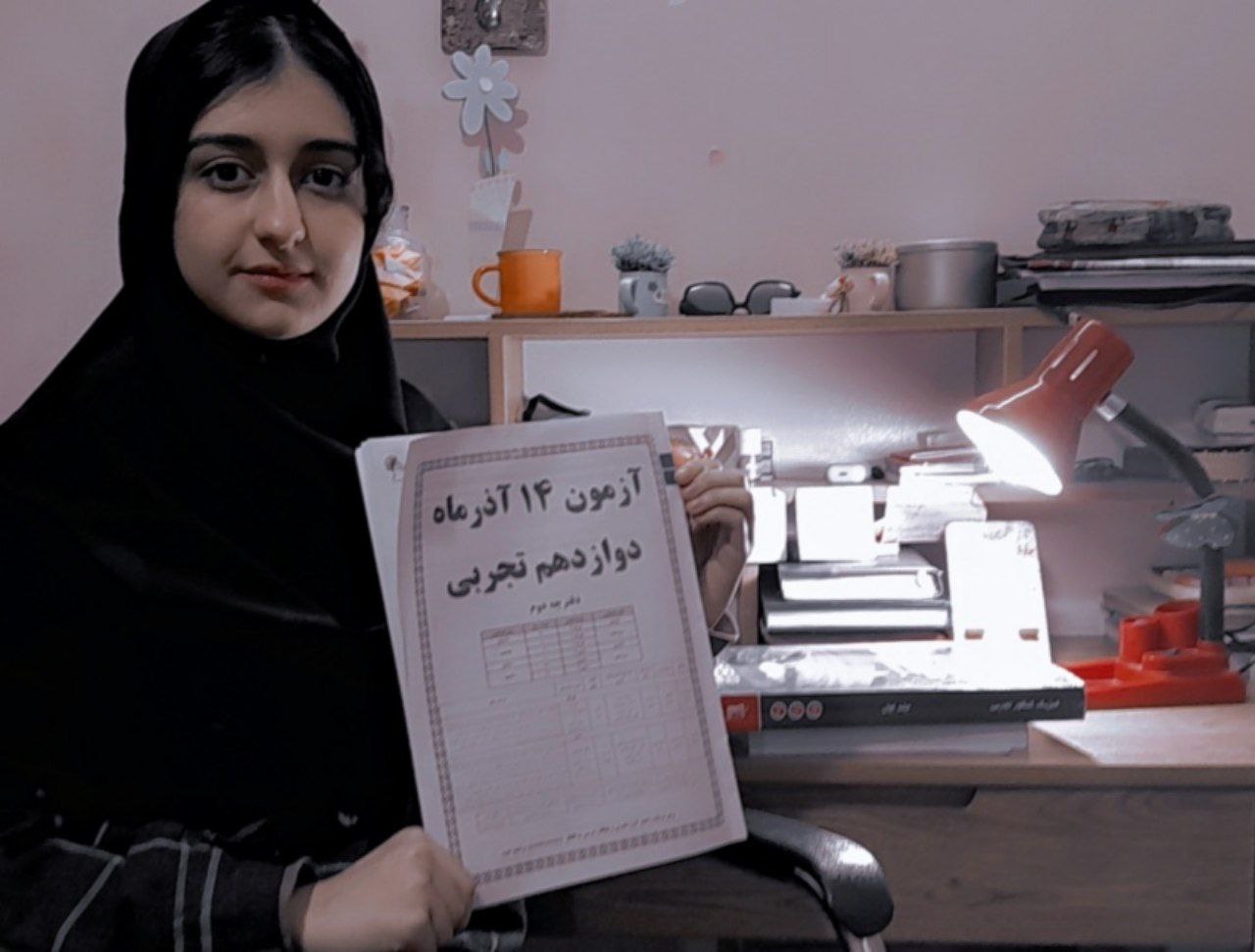 چگونه یگانه برات پور برای کنکور می‌خواند؟ از بجنورد2