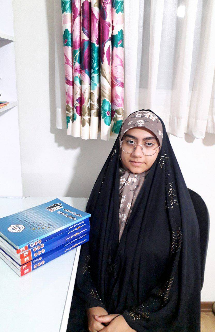 مصاحبه با مبینا بابایی نشاط : راه‌های موفقیت درآزمون- از بجنورد2