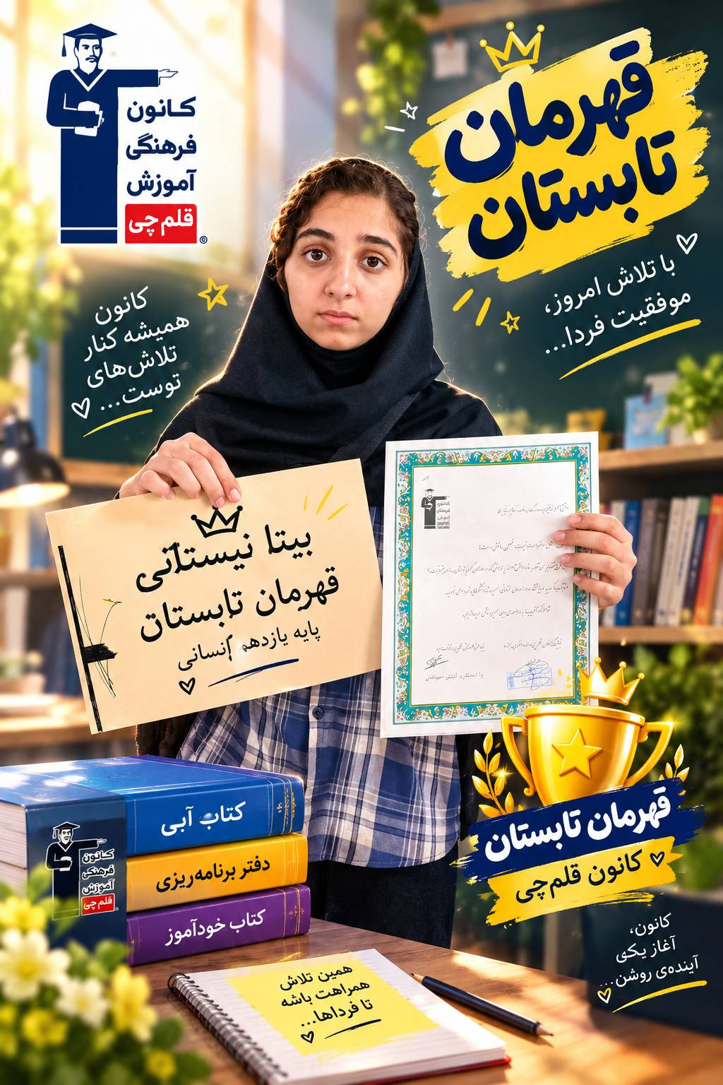گفتگو با بیتا نیستانی : قهرمان تابستان یازدهم انسانی از بجنورد2