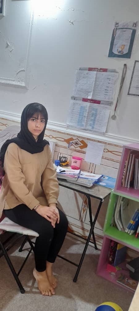 گفت و گوی نمایدگی خرمشهر با غزل شریفی فخر دانش اموز پایه نهم