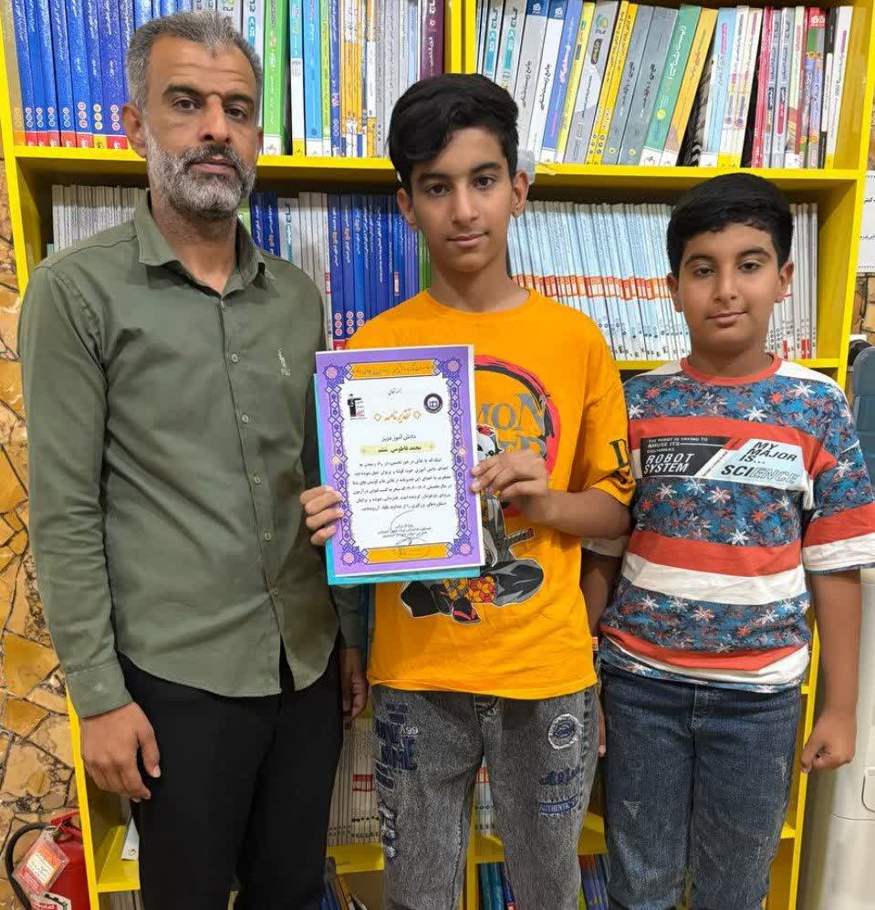 گفتگو با محمد فاطومی قبولی در آزمون ورودی تیزهوشان