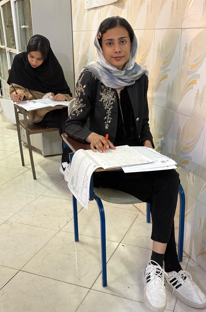 گفتگو با سمیه آمله دهم ریاضی قهرمان پیوستگی تابستان و پاییز