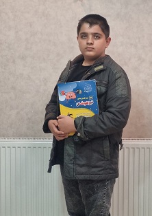 گفت‌وگو با نوید بختیاری، قهرمان پیشرفت،ششم دبستان،قروه