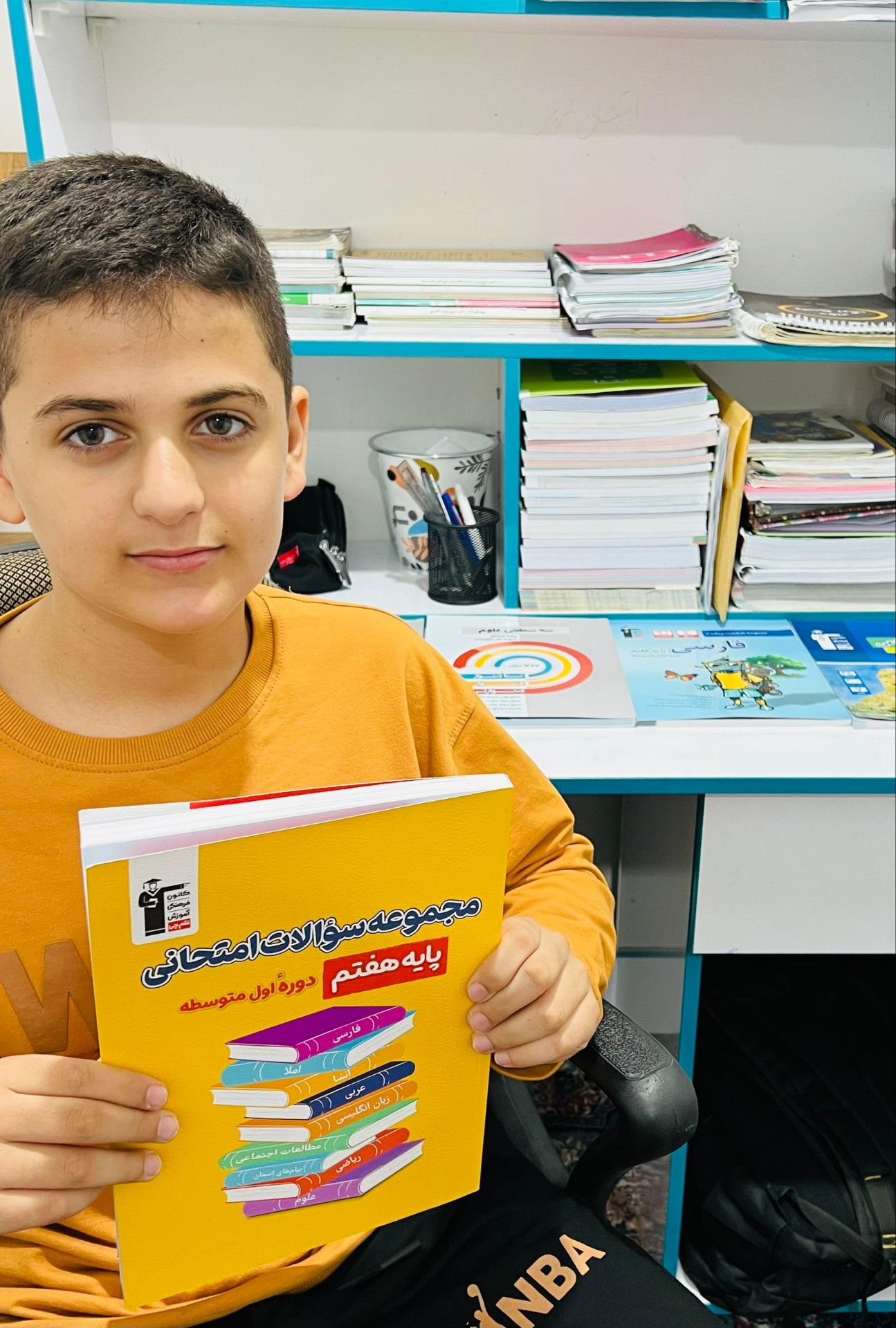 گفتگو با ماهان بارگاهی ، قهرمان پیشرفت پاییز پایه هفتم