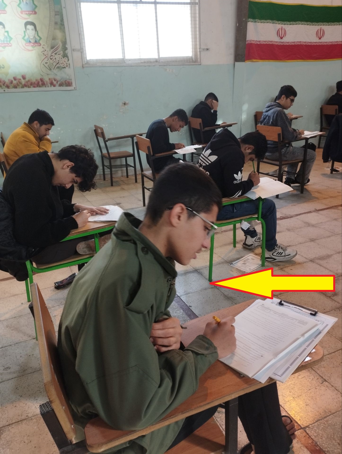 گفتگو با مهدی رضا اندیده، قهرمان برتر پایه دوازدهم انسانی