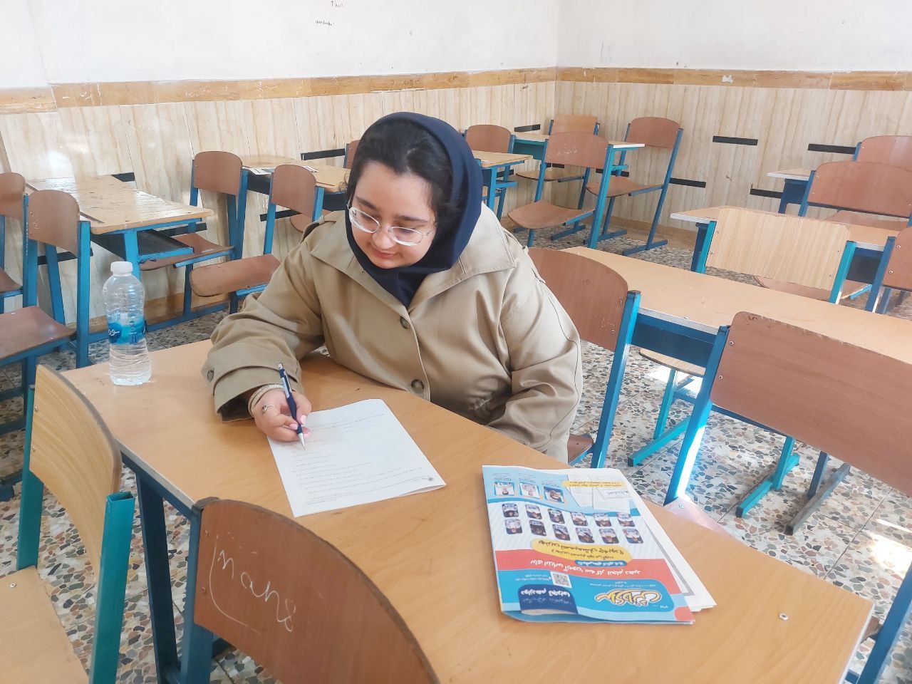 گفت و گو با اسرا کریم زاده پایه دوازدهم تجربی از رشت