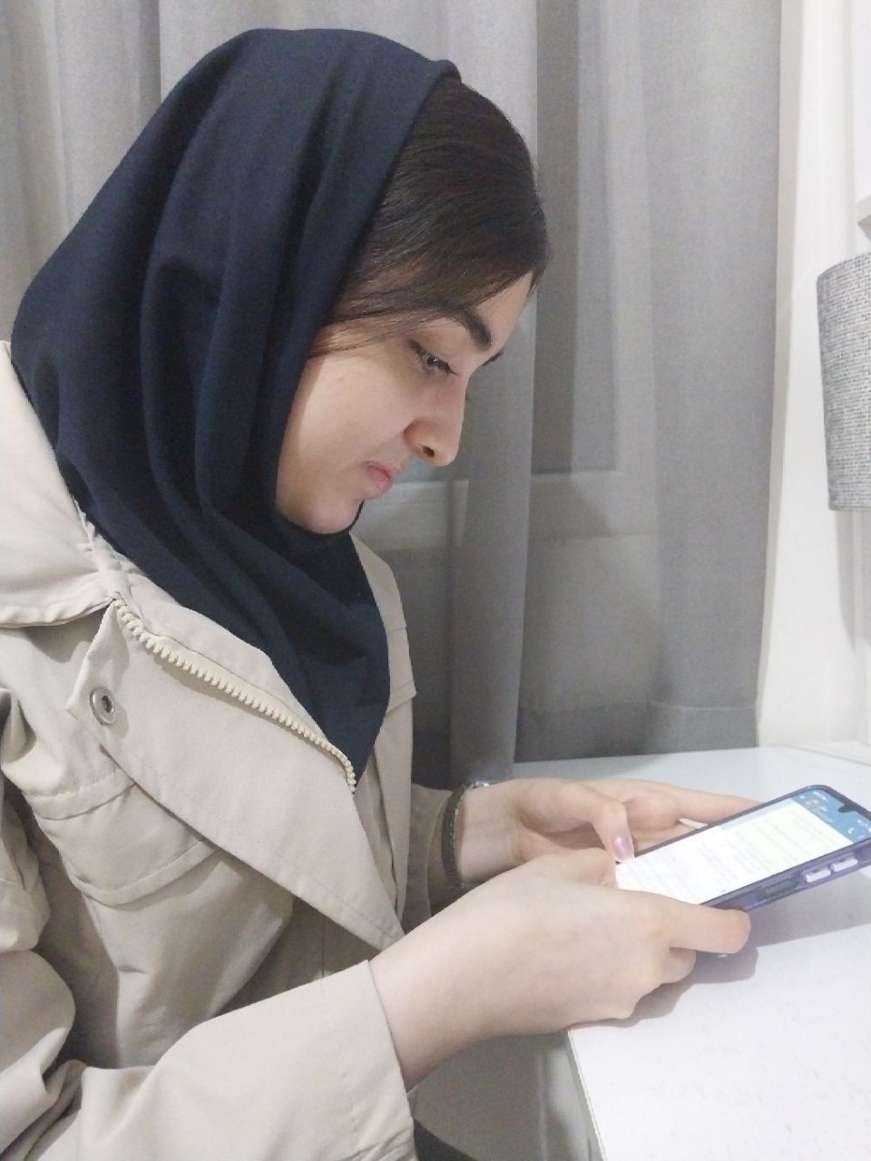 گفت و گو با پانته آ پوراسماعیلی پایه دهم تجربی از رشت