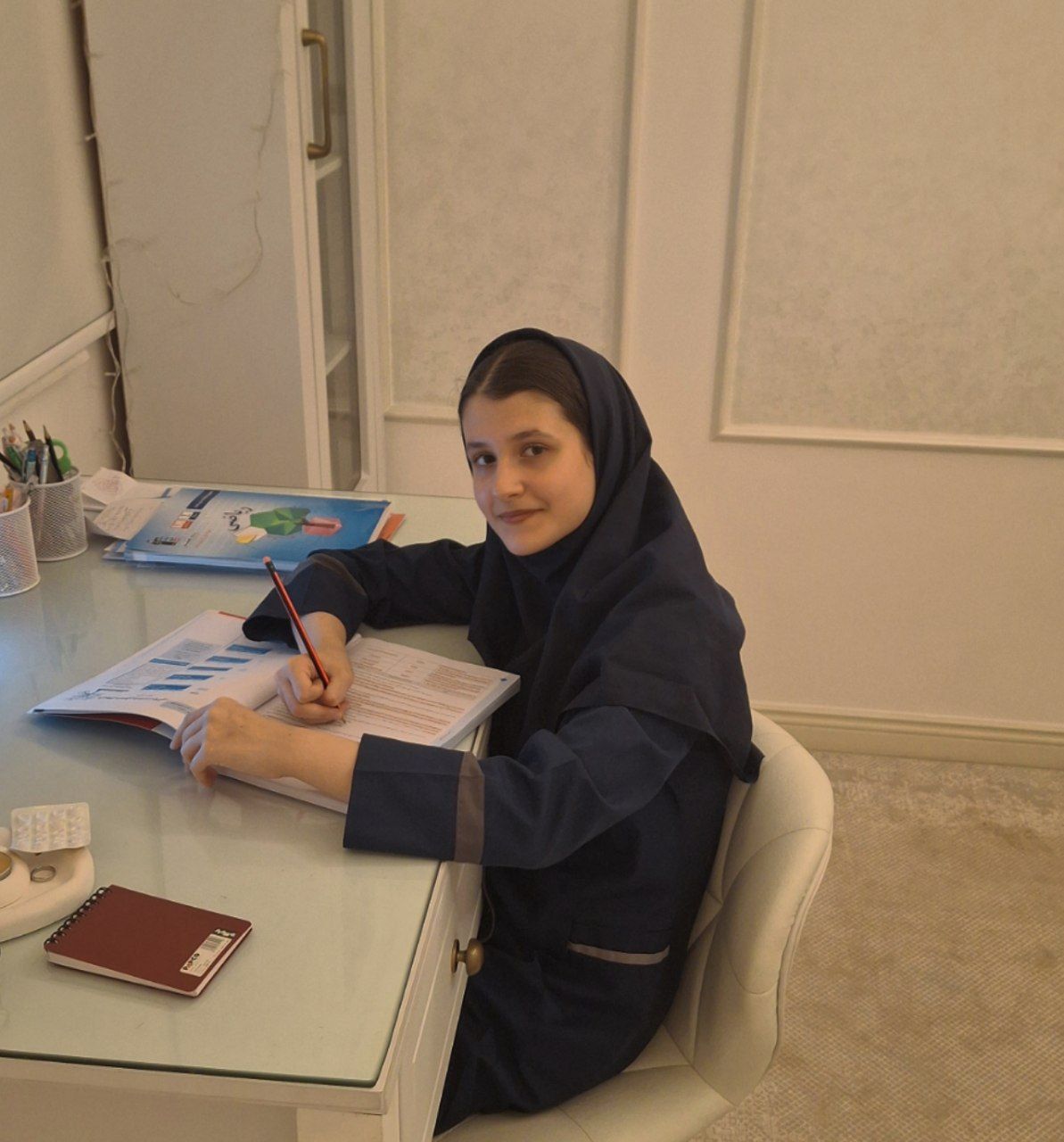 گفت و گو با مهدیا برزگر قهرمان پائیزاز رشت