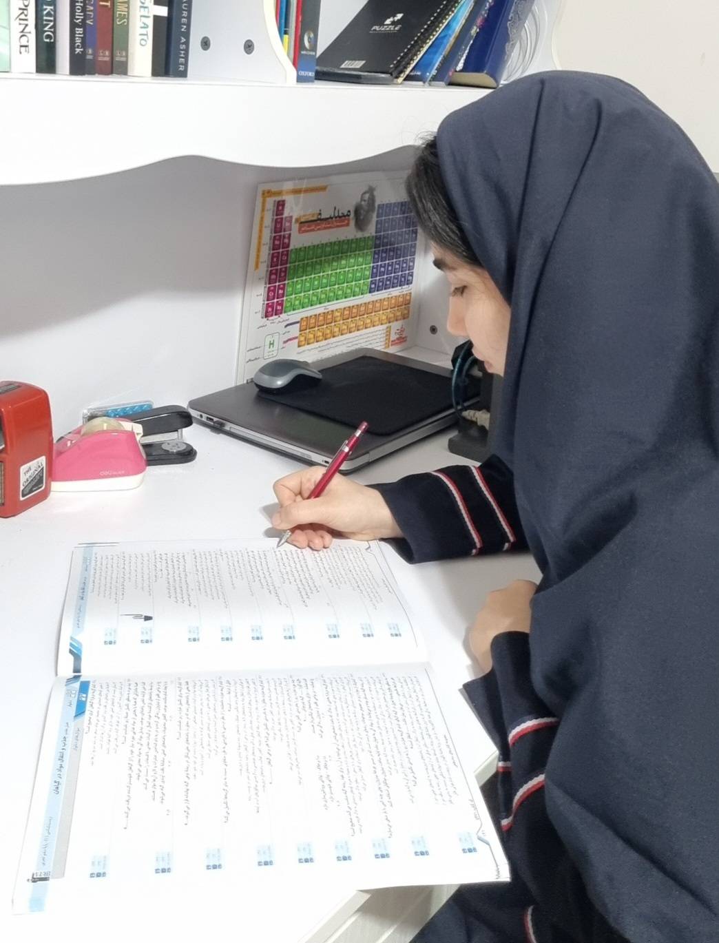 گفت و گو با تلما شجاعی دهم تجربی با هفت مرحله پیشرفت از رشت