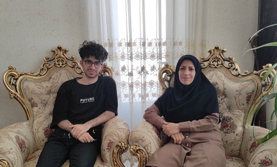 گفت و گوی محدثه غلامی با قهرمان پیشرفت امین هادوی