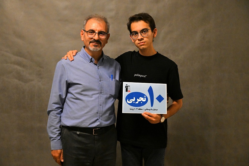 گفت‌وگوی حمید آقالوئی با اولیای سیدپارسا بوستانی رتبه 10 تجربی