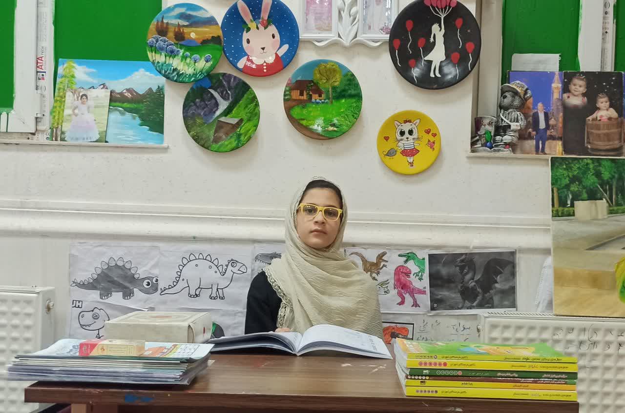 گفتگو با کژال نعمت الهی قبولی تیزهوشان از دهدشت