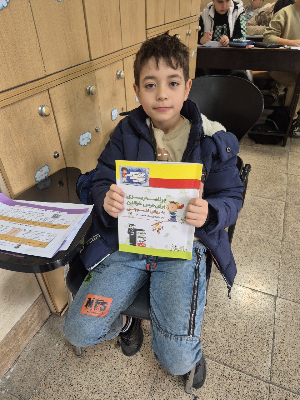 گفتوگو با متین ملکفر ؛ قهرمان پیوستگی چهارم دبستان