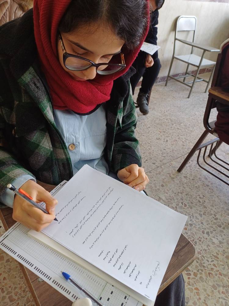 گفتگو با الین خوشکلام، پایه دوازدهم و قهرمان تابستان و پاییز