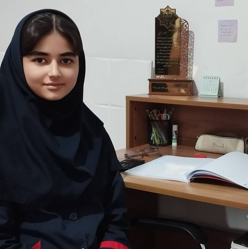 گفتگو با زهرا مرسلی، دانش آموز پایه نهم و قهرمان پیشرفت