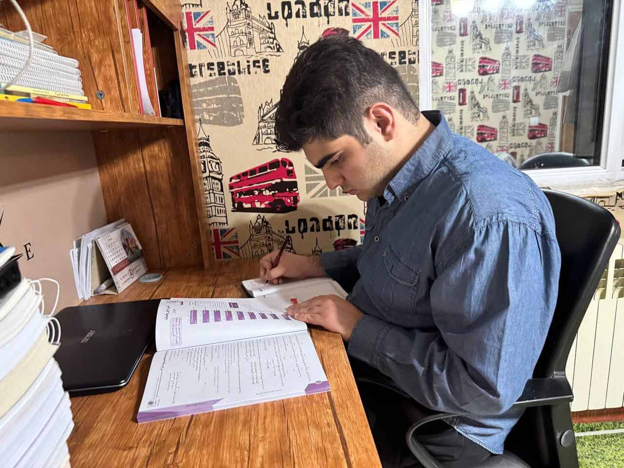 مصاحبه با رضا پارساپور؛ دانش آموز برتر یازدهم ریاضی