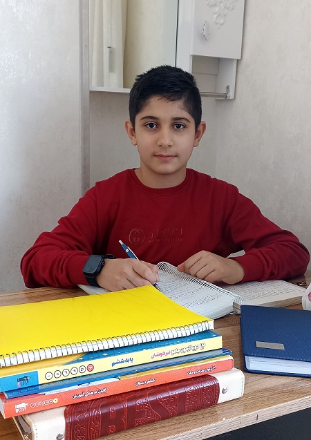 گفت و گو با فواد سیفی پور نقنه از دانش آموزان تراز برتر