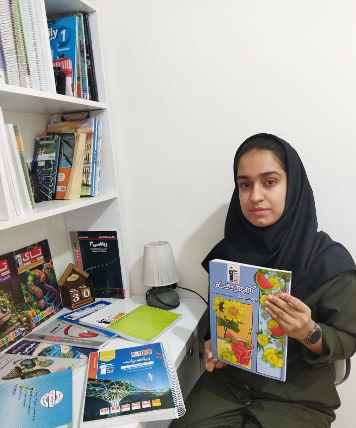گفتگو با مریم غلامی ؛ پایه دوازدهم رشته تجربی