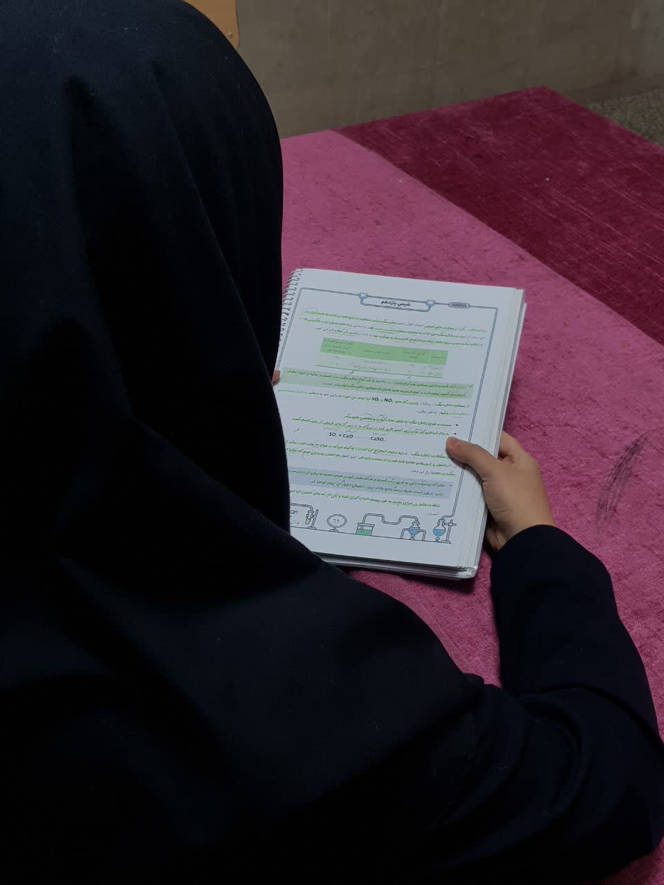 گفت و گو با مهسا شاکر_ دانش آموز پرتلاش یازدهم تجربی