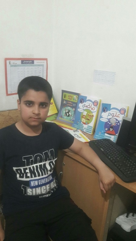 گفت‌وگو با مهدی قاصدی؛ دانش‌آموز برتر ششم