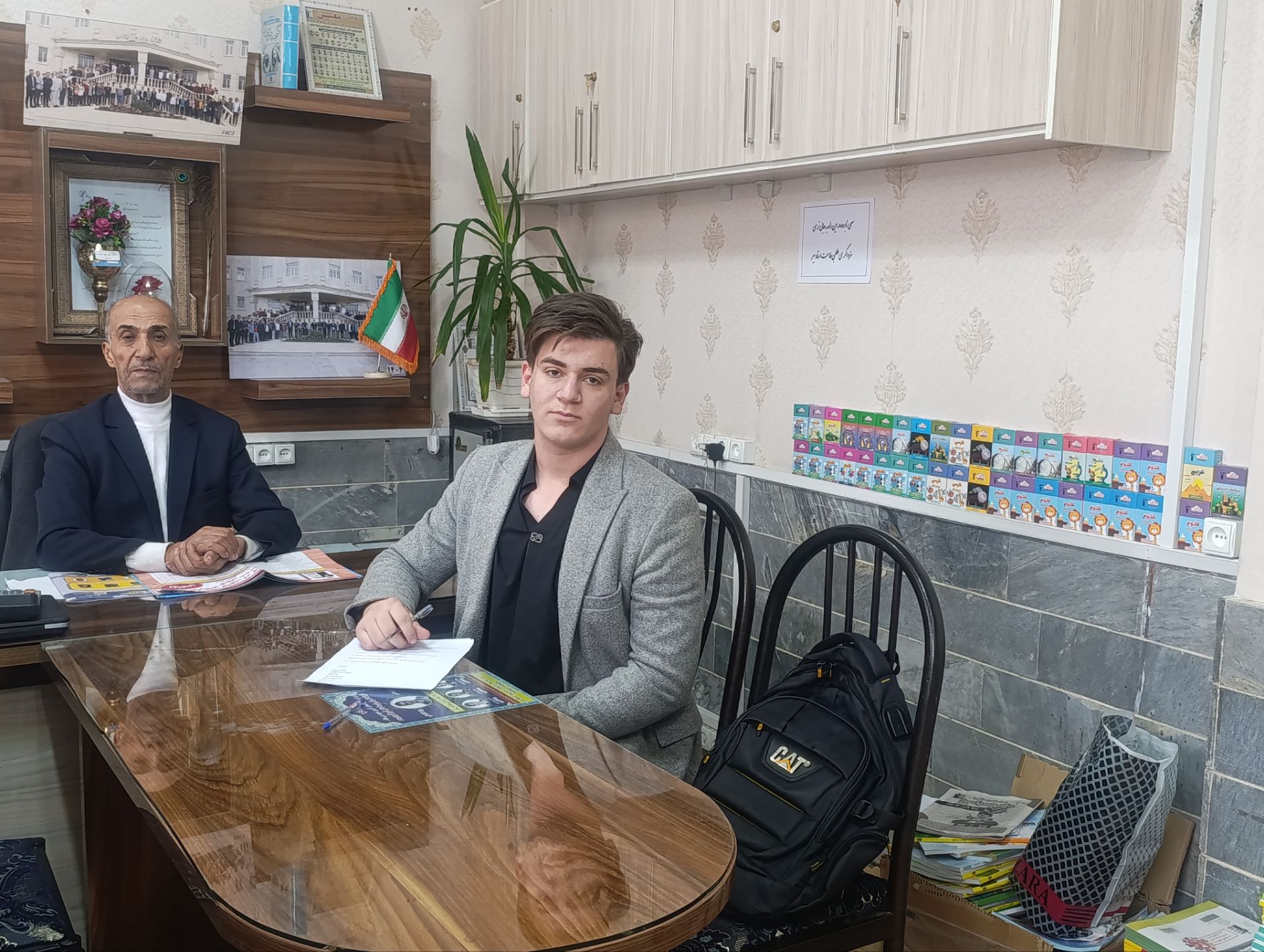 گفت و گو با میلاد خدمت زاده پایه یازدهماز قهرمانان پاییز از بناب