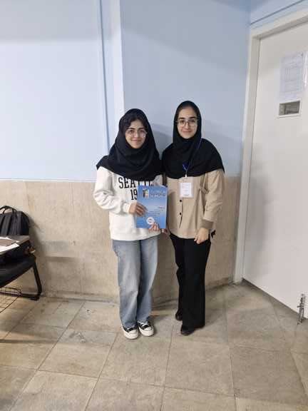 گفت وگو با رمیصا منافی قهرمان پیشرفت با تراز 6459 با 251پاسخ صحیح